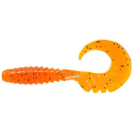   FishUp Fancy Grub 2.5" (049 Orange Pumpkin/Black)