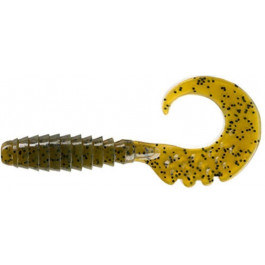   FishUp Fancy Grub 2.5" (074 Green Pumpkin Seed)