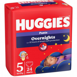   Huggies Overnights Pants 5, 24 шт