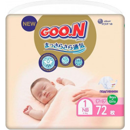   Goo.N Premium Soft Newborn SS, 72 шт (863222)