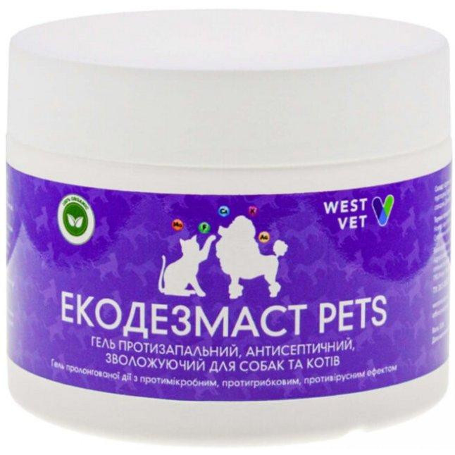 WestVet Антисептичний зволожуючий гель  Екодезмаст Pets 320 г (2700000018951) - зображення 1