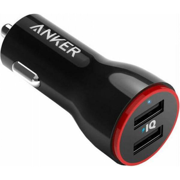 Anker PowerDrive 2 V3 24W Black (A2310G11) - зображення 1