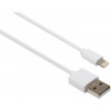 Vinga USB 2.0 AM to Lightning PVC 1m white (VCPDCL1W) - зображення 1