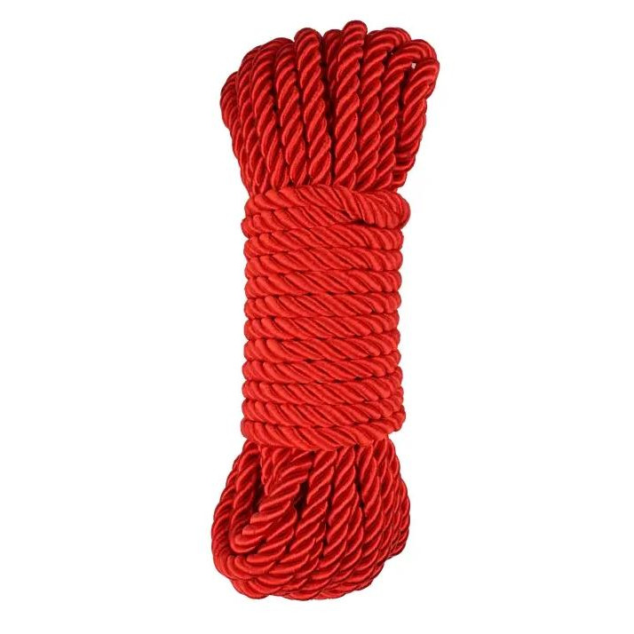 Chisa Novelties Мотузка Behave Luxury Fetish Reatrain Me Rope, червона (759746762153) - зображення 1