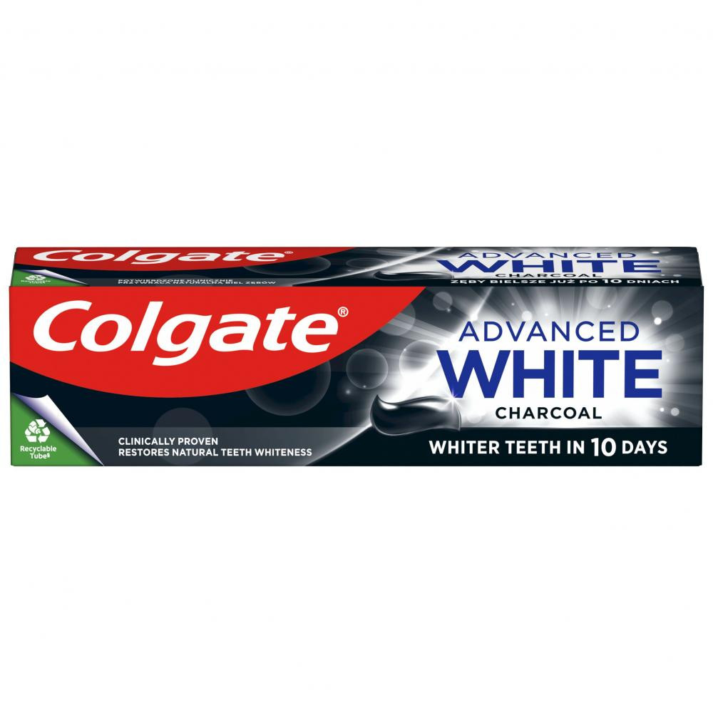 Colgate Зубна паста  Advanced White Charcoal 75 мл 118 г - зображення 1