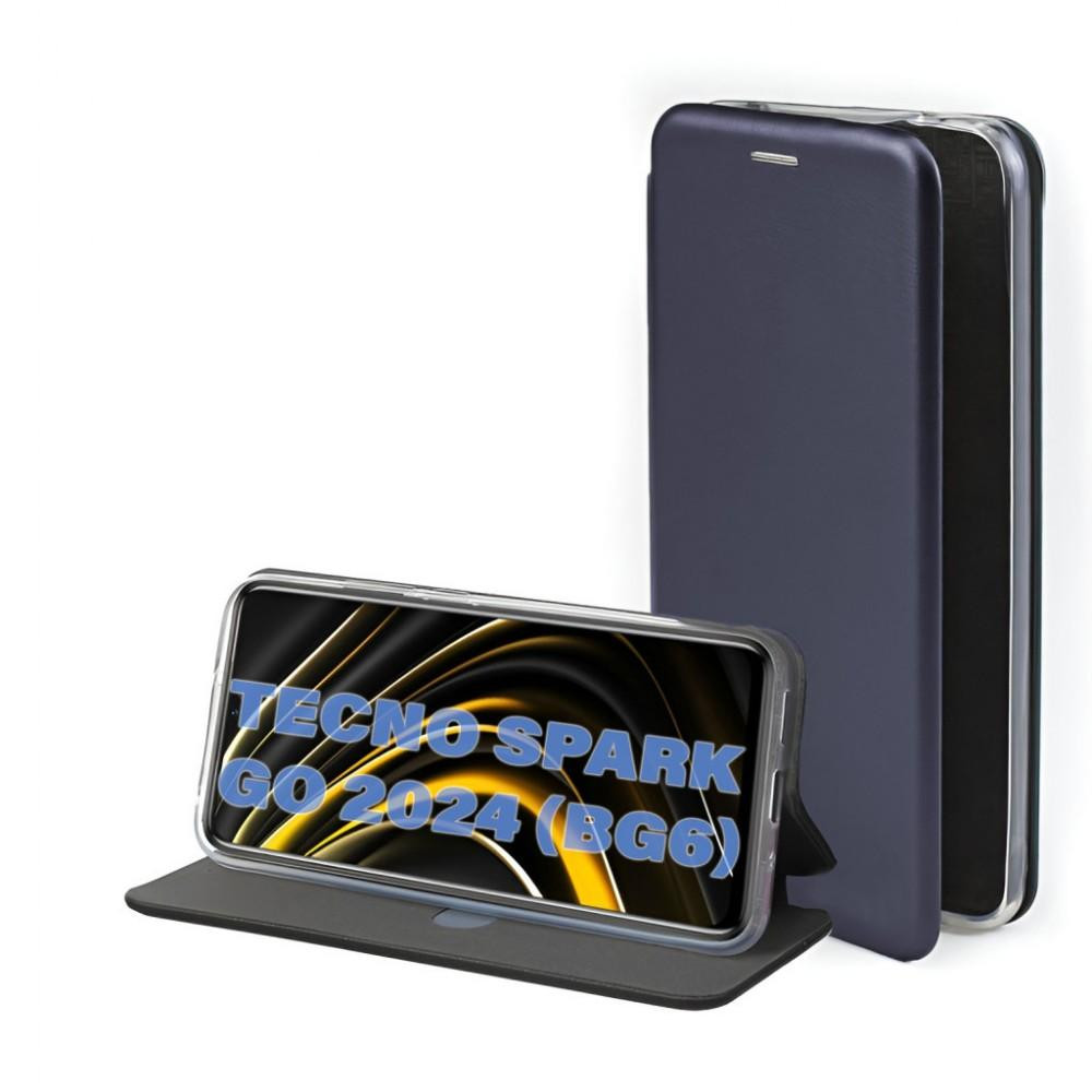 BeCover Чохол-книжка  Exclusive для Tecno Spark Go 2024 (BG6) Deep Blue (711255) - зображення 1