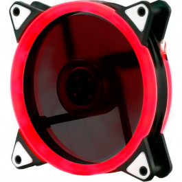   SRHX 12025 LED Dual Fan Red