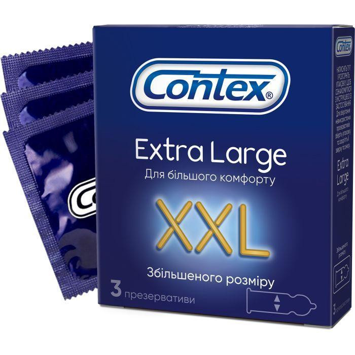 Contex Extra Large XXL 3 шт (5060040300077) - зображення 1