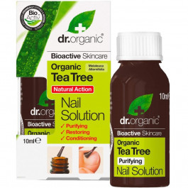   Dr.Organic Засіб для нігтів із чайним деревом Dr. Organic Bioactive Skincare Tea Tree Nail Solution 10 мл