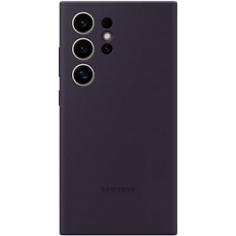   Samsung S928 Galaxy S24 Ultra Silicone Case Dark Violet (EF-PS928TEEG)