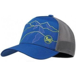 Buff Кепка  Trucker Tech Cap, Solid Cape Blue - S/M (BU 117250.715.20.00)