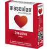 Masculan Sensitive 3 шт (4019042000059) - зображення 1