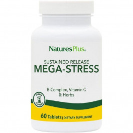   Nature's Plus Комплекс Natures Plus Mega-Stress для Борьбы со стрессом и поддержания энергии 60 таб (NTP1260)