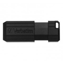   Verbatim 128 GB PinStripe Black USB 2.0 (49071)