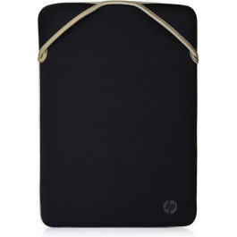   HP 14" Protective Reversible Black/Gold Laptop Sleeve (2F1X3AA)