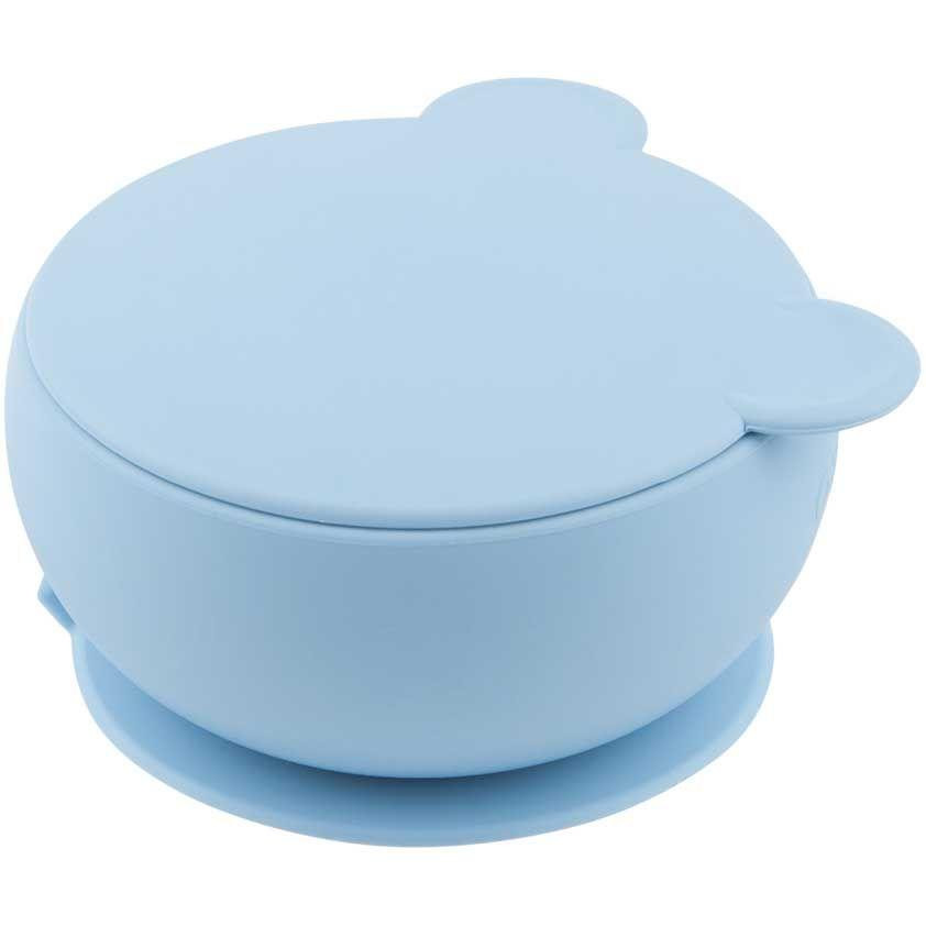 MinikOiOi Глибока тарілка силіконова Bowl Mineral Blue (101080003) - зображення 1