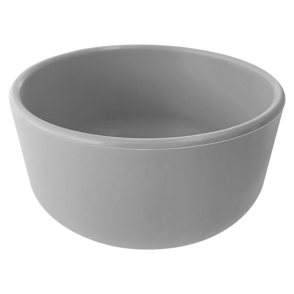 MinikOiOi Глибока тарілка силіконова Basics-Bowl Powder Grey (101080104) - зображення 1