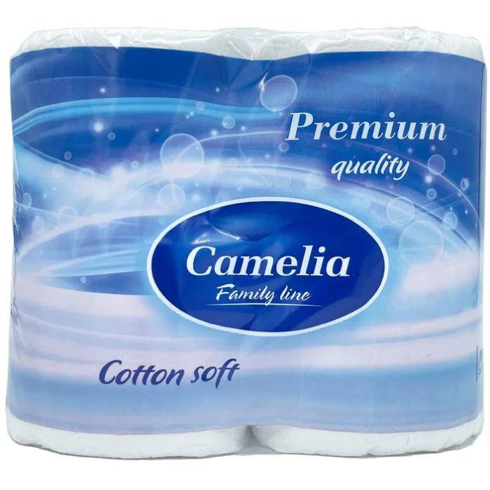 Camelia Туалетний папір  Premium 3 шари 4 рулони (8606111248014) - зображення 1