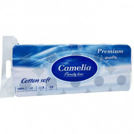   Camelia Туалетний папір  Premium 3 шари 10 рулонів (8606111248007)