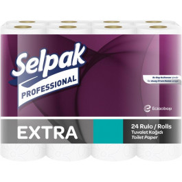   Selpak Туалетний папір  Professional Extra двошаровий 24 шт. (8690530783621)