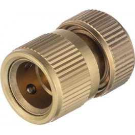   Intertool Конектор латунний 1/2" на шланг 3/4" STORM  GE-1220