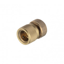   Intertool Конектор латунний 1/2" на шланг 1/2" STORM  GE-1216