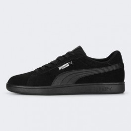   PUMA Чоловічі кеди низькі  Smash 3.0 39098402 41 (7.5UK) 26.5 см  Black- Black- Silver (4065452653958)