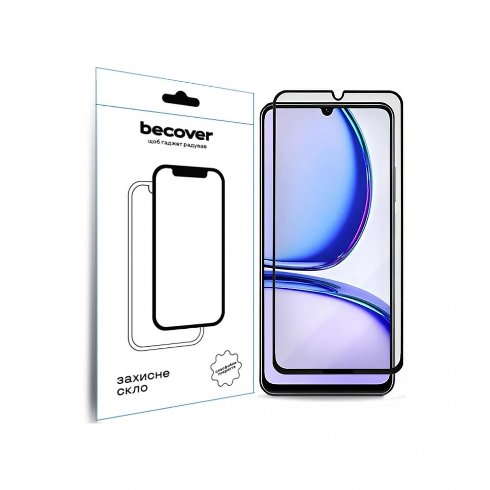 BeCover Захисне скло  для Realme C61 Black (711809) - зображення 1