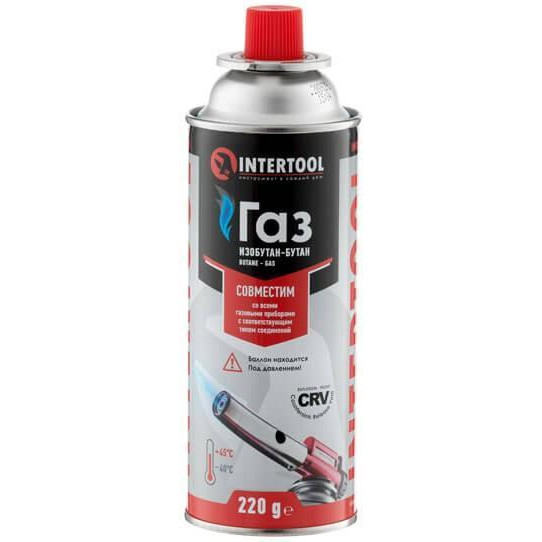 Intertool Балон газовий 220г GS-0022 - зображення 1