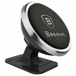   Baseus 360-degree Adjustable Magnetic Phone Mount Silver (SUCX140012)