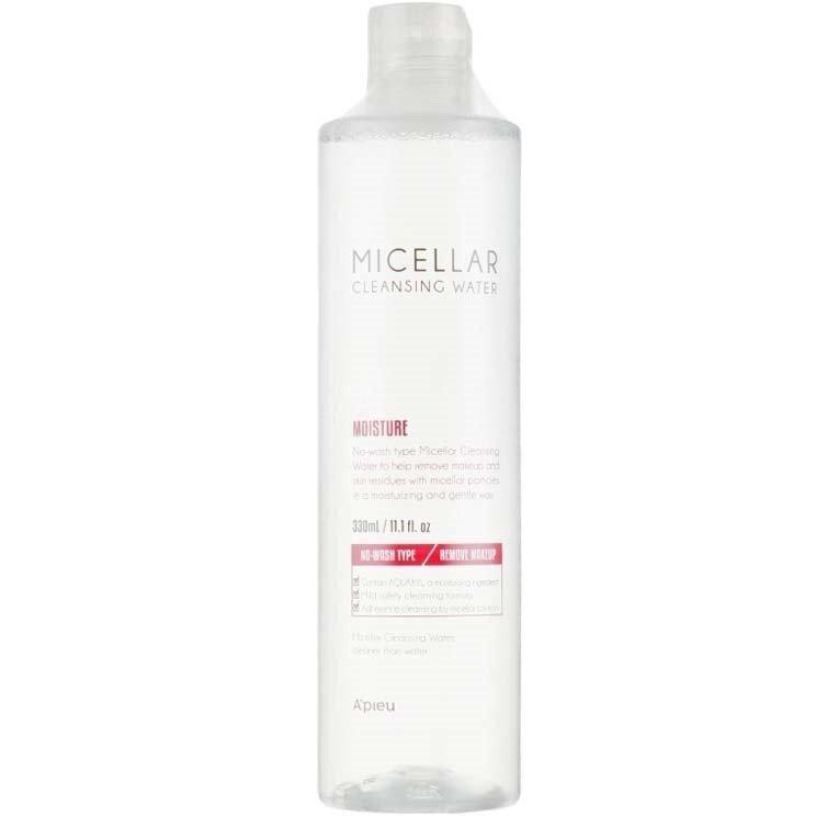 A'PIEU Мицеллярная вода  Micellar Cleansing Water Moisture Увлажняющая 330 мл (8809530066874) - зображення 1