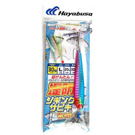   Hayabusa Оснастка с мушками и пилькером HA280 / 30g / 1pcs