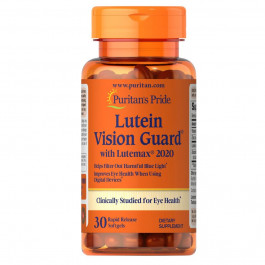   Puritan's Pride Lutein Vision Guard, 30 капсул