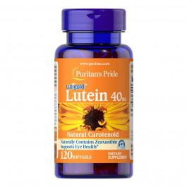   Puritan's Pride Lutein 40 mg with Zeaxanthin 120 капсул