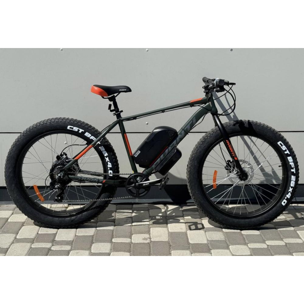 Electric Fatbike "Avanti" 26" 750W 10 Ah Червоний - зображення 1