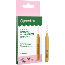   Nordics Міжзубні йоржики  Bamboo 8 шт 0.45 мм (3800500324227)