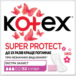   Always Прокладки щоденні Super Deo Kotex 52шт