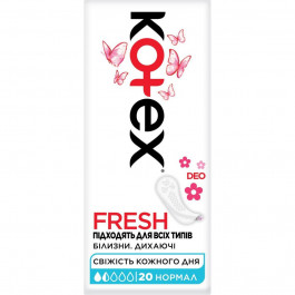   Kotex Ежедневные прокладки  Deo Normal 20шт (5029053548227)