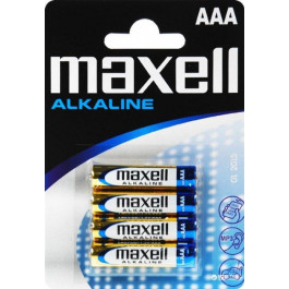   Maxell AAA bat Alkaline 4шт (MXBLR03)