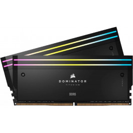   Corsair 96 GB (2x48GB) DDR5 6600 MHz Dominator Titanium RGB (CMP96GX5M2B6600C32)