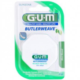   Sunstar GUM Butlerweave зубна нитка з м'ятним присмаком 55 м