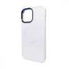 AG Glass Sapphire MagSafe Logo for Apple iPhone 14 Pro Max White (AGSappiP14PMWhite) - зображення 1