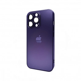   AG Glass Matt Frame Color Logo for Apple iPhone 13 Pro Deep Purple (AGMattFrameiP13PPurple)