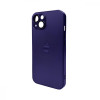 AG Glass Matt Frame Color Logo for Apple iPhone 13 Deep Purple (AGMattFrameiP13Purple) - зображення 1