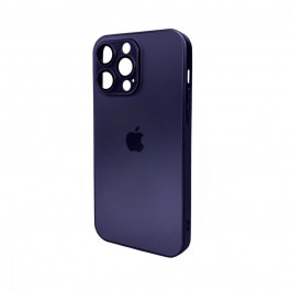   AG Glass Matt Frame Color Logo for Apple iPhone 15 Pro Max Deep Purple (AGMattFrameiP15PMPurple)