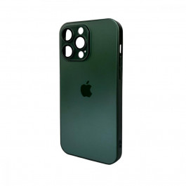   AG Glass Matt Frame Color Logo for Apple iPhone 15 Pro Max Cangling Green (AGMattFrameiP15PMGreen)