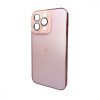 AG Glass Sapphire Frame MagSafe Logo for Apple iPhone 12 Pro Pink (AGSappiFRP12PPink) - зображення 1