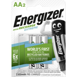   Energizer AA 2300mAh NiMh 2шт Recharge Extreme (E300624500)