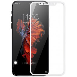   Baseus Silk-Screen Anti-Blue Light Tempered Glass Film для Apple iPhone X White (SGAPIPHX-GES02)