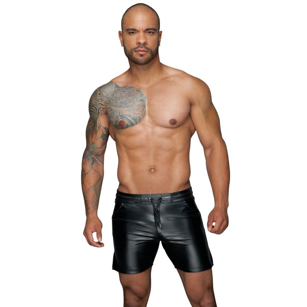 Noir Handmade H061 Powerwetlook shorts (5903050107901) - зображення 1